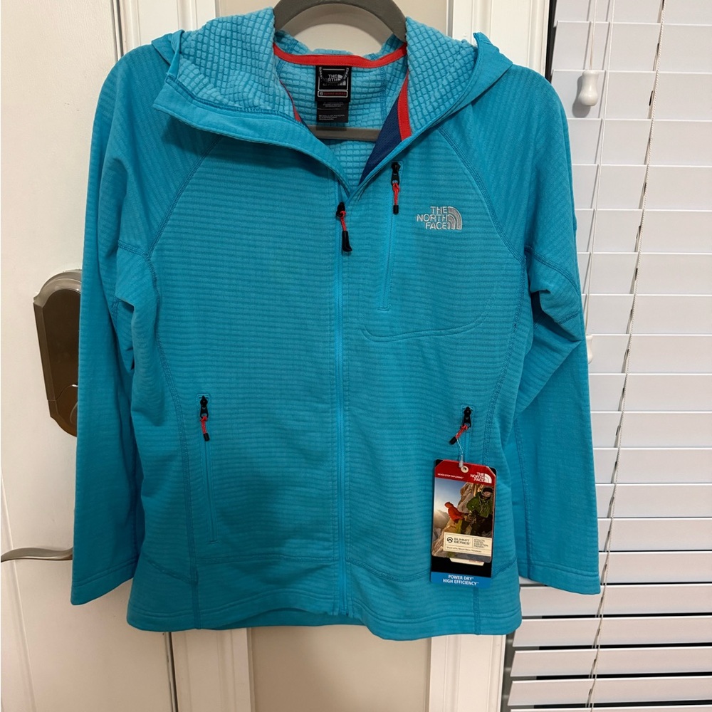 The North Face Women's Teal Hooded Utility Jacket
